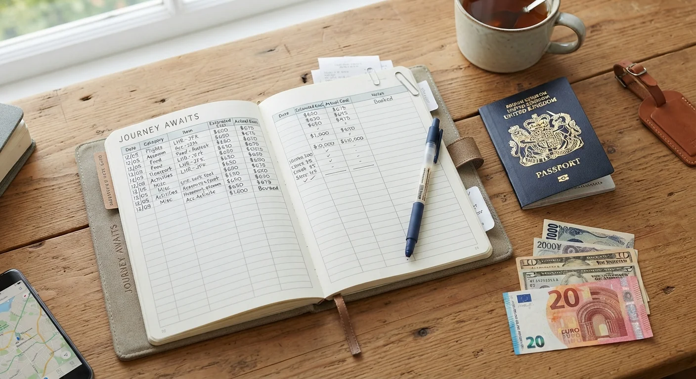 Building a Day-by-Day Travel Spending Plan
