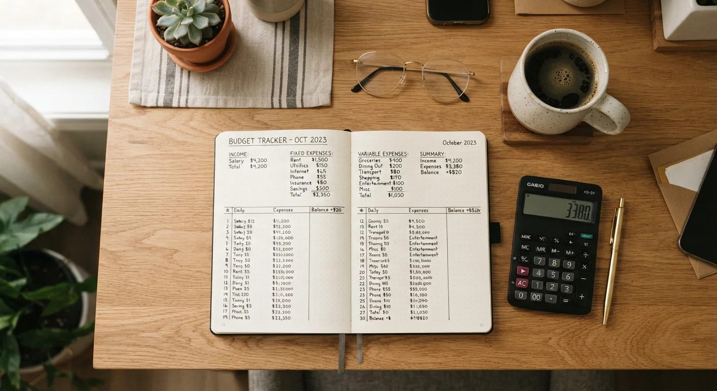 Building a Monthly Budget Step by Step