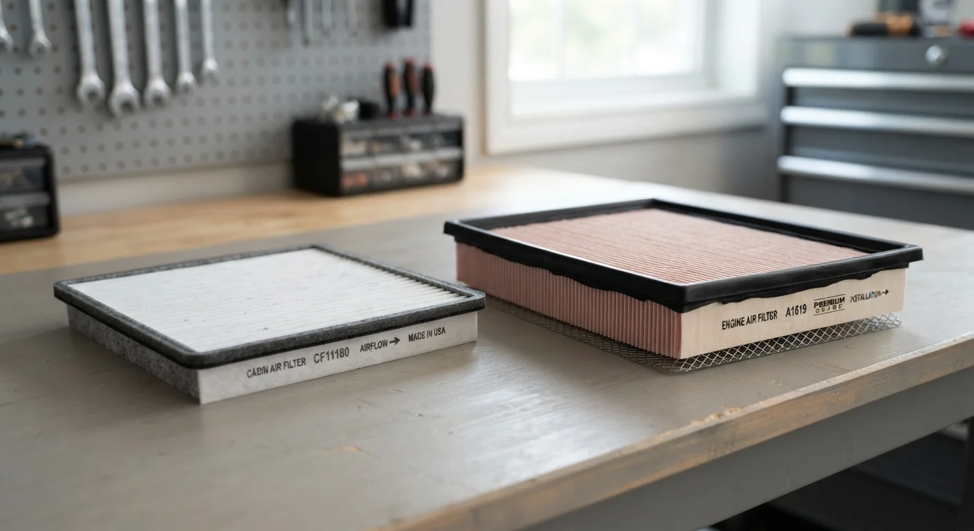 Cabin Air Filter vs. Engine Air Filter: Two Different Jobs, One Easy Confusion