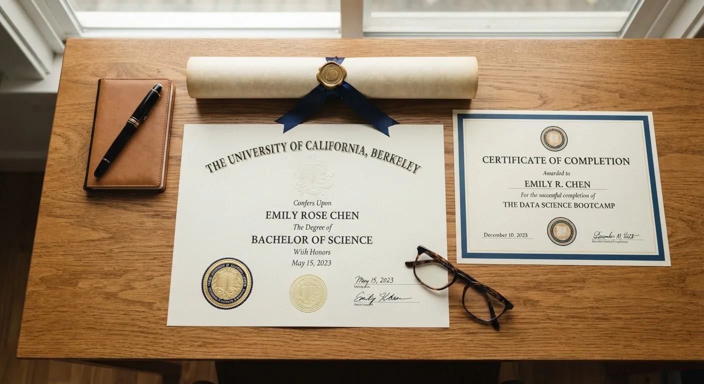 Degrees, Diplomas, and Certificates: What Each Credential Actually Means