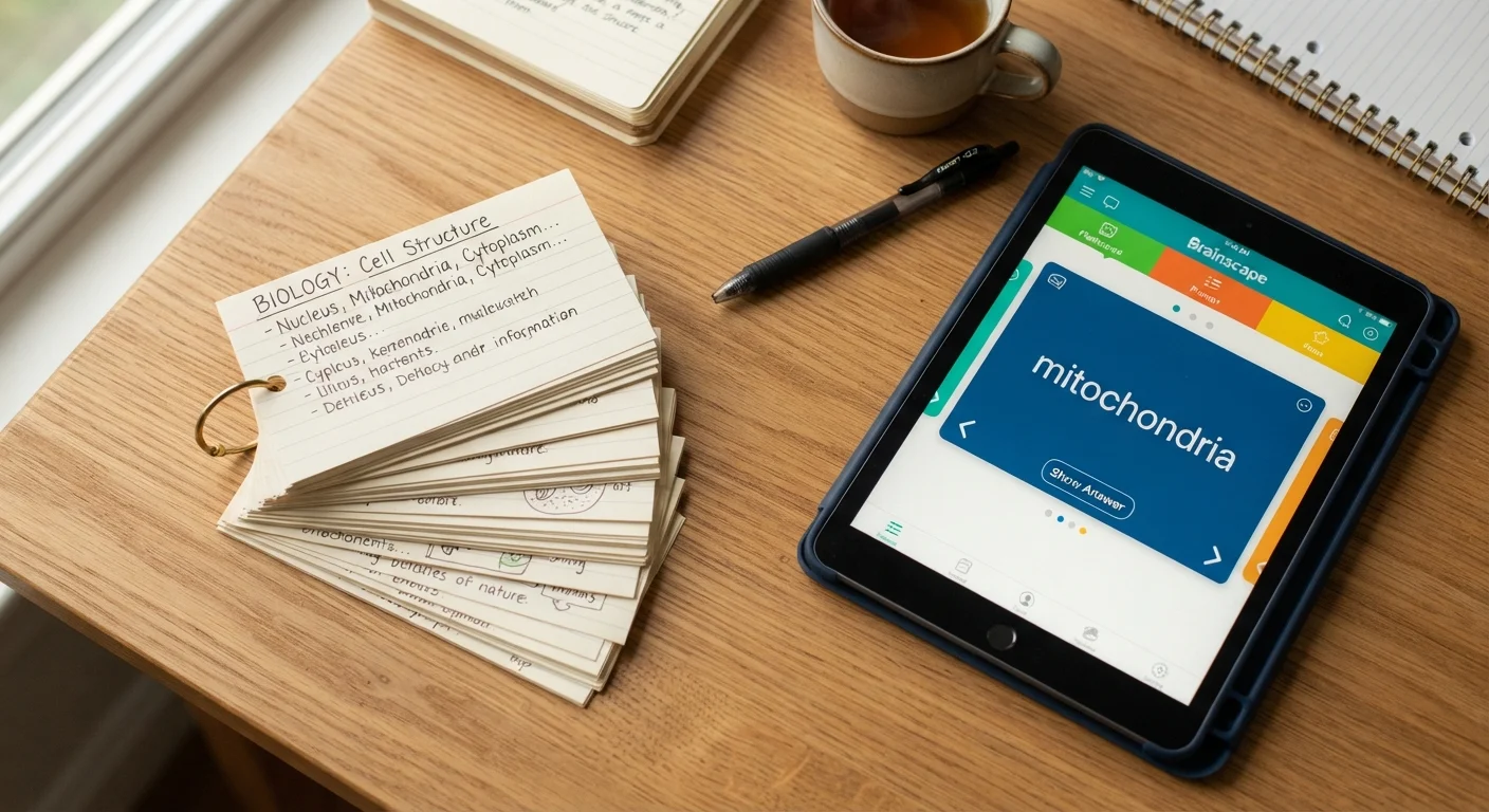 Digital Flashcard Apps vs. Paper Flashcards: Which Format Sticks Better?