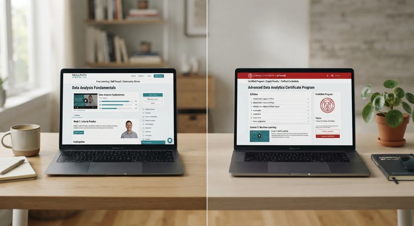 Free vs. Paid Online Courses: When the Price Tag Actually Matters