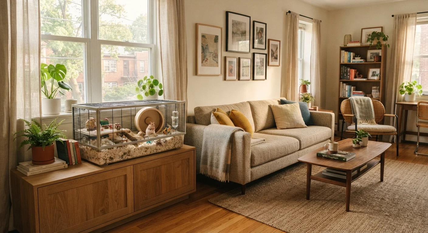 Keeping a Small Pet in an Apartment: Space, Noise, and Neighbour Considerations