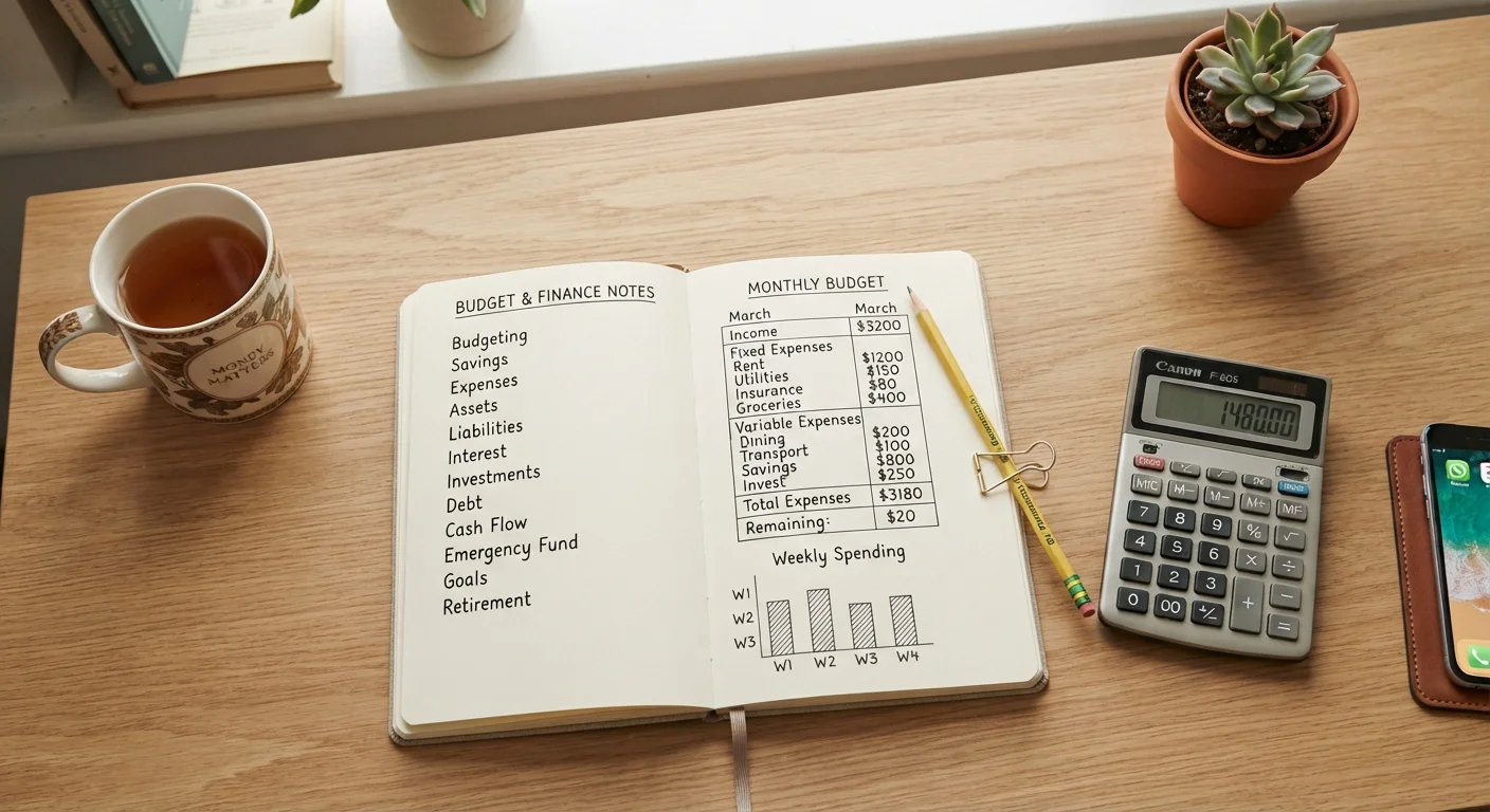 Key Budgeting Terms Every Adult Should Know