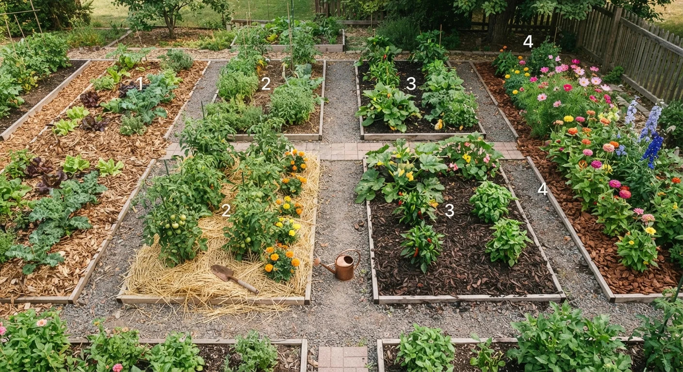 Mulch Types and What Each One Does for Your Garden Beds