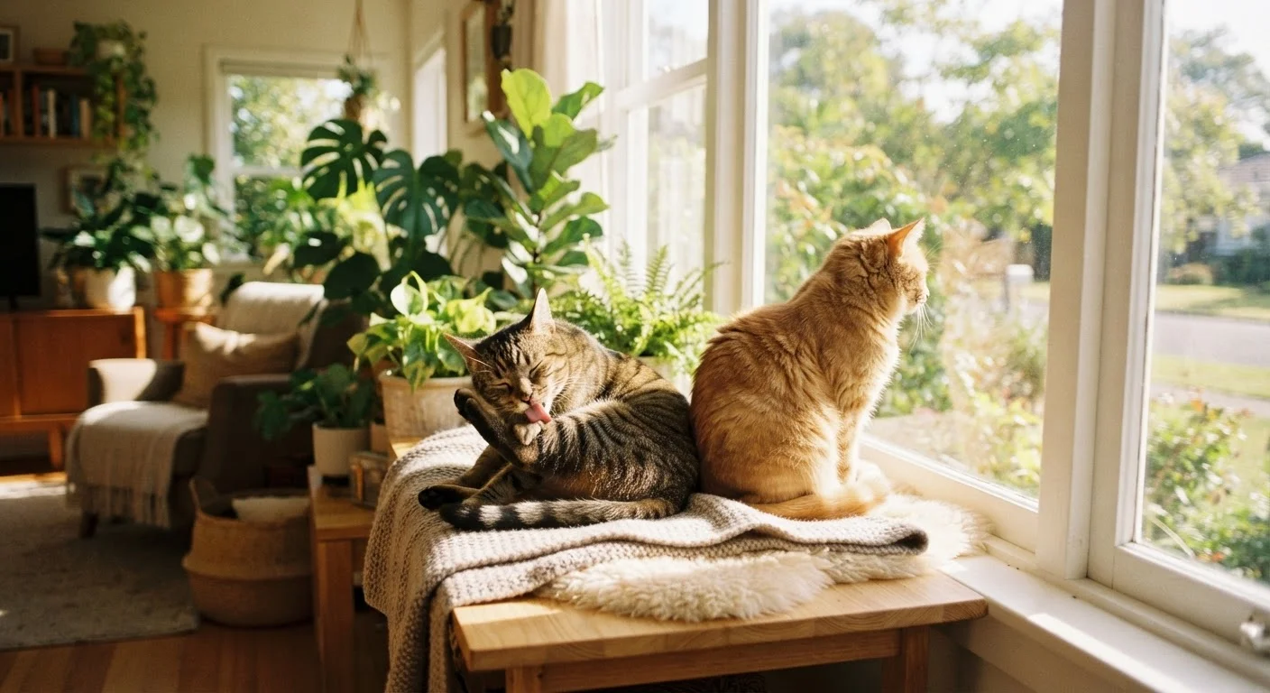 Multi-Cat Households: Managing Territory, Resources, and Conflict