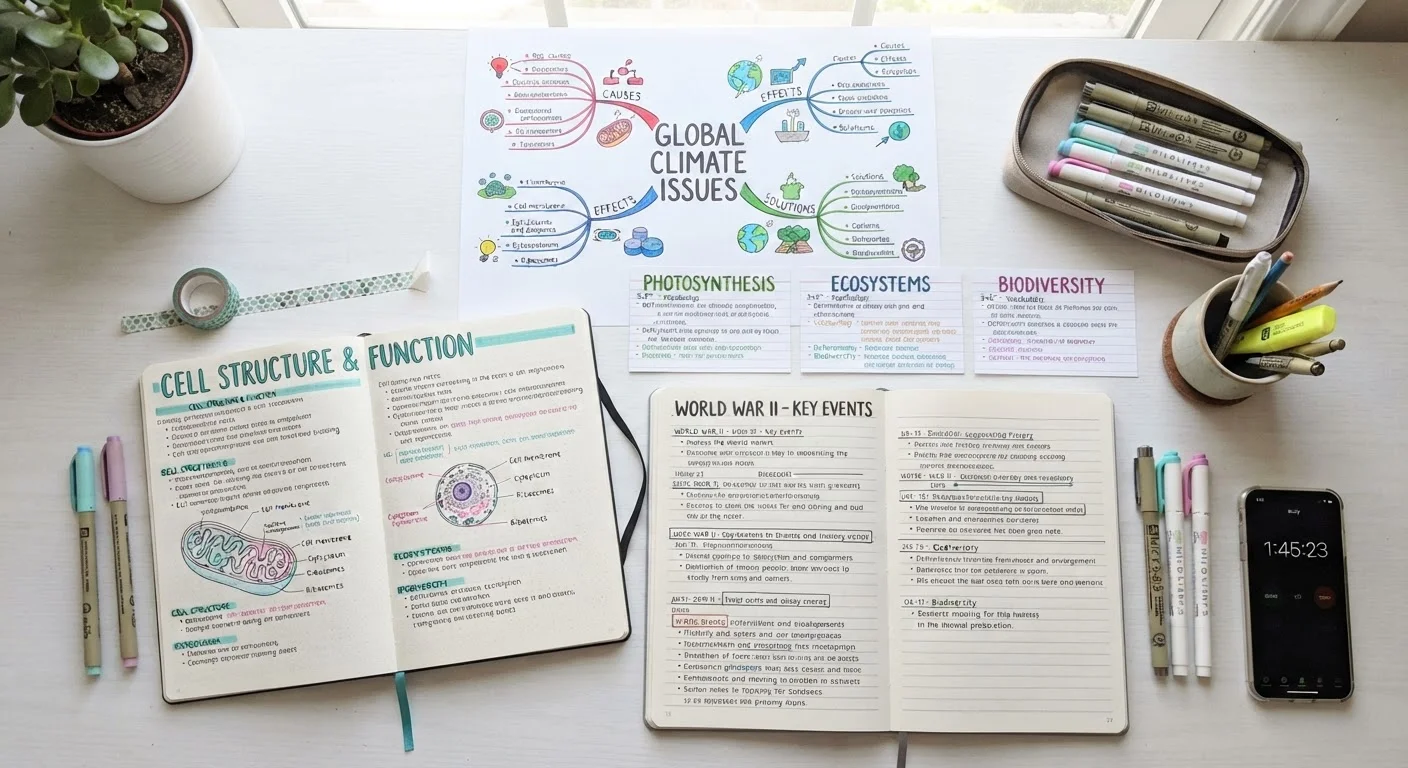 Note-Taking Systems Compared: Cornell, Outlining, Mind Mapping, and the Zettelkasten Method