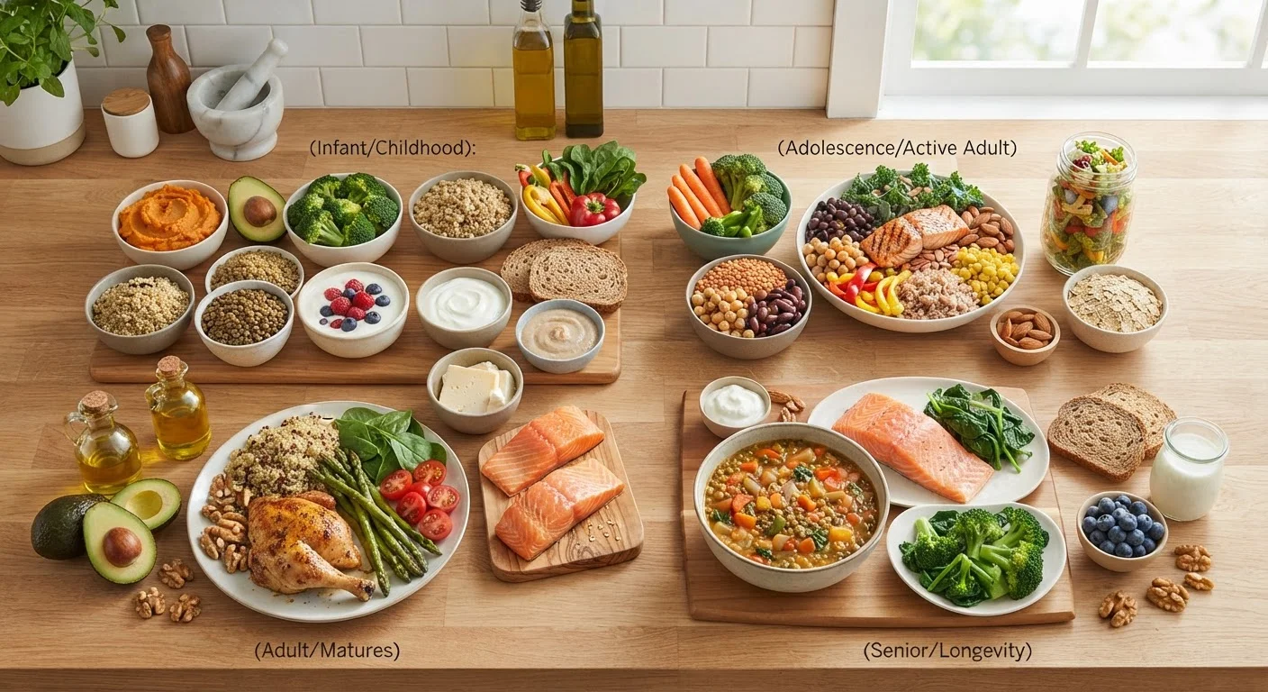 Nutrition Through Different Life Stages: What Changes and Why