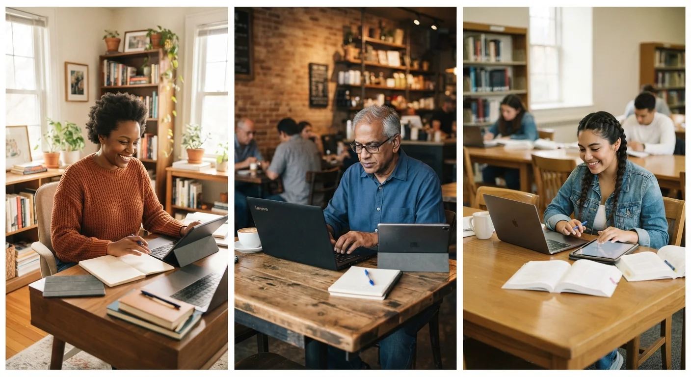 Online Learning Across Every Stage of Adult Life: A Full Picture