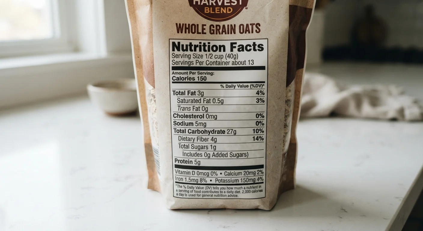 Reading a Nutrition Label Without Getting Lost