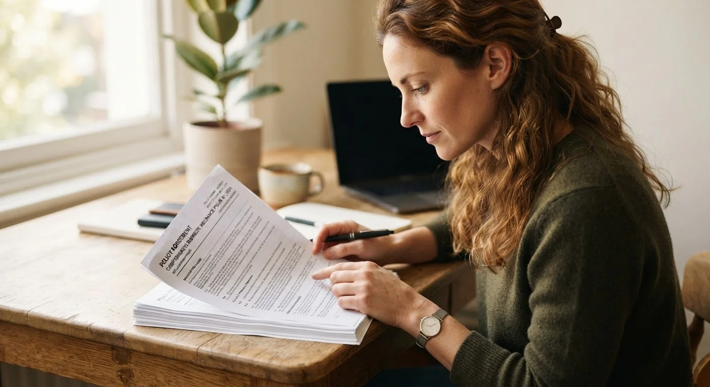 Reading an Auto Insurance Policy Without Getting Lost