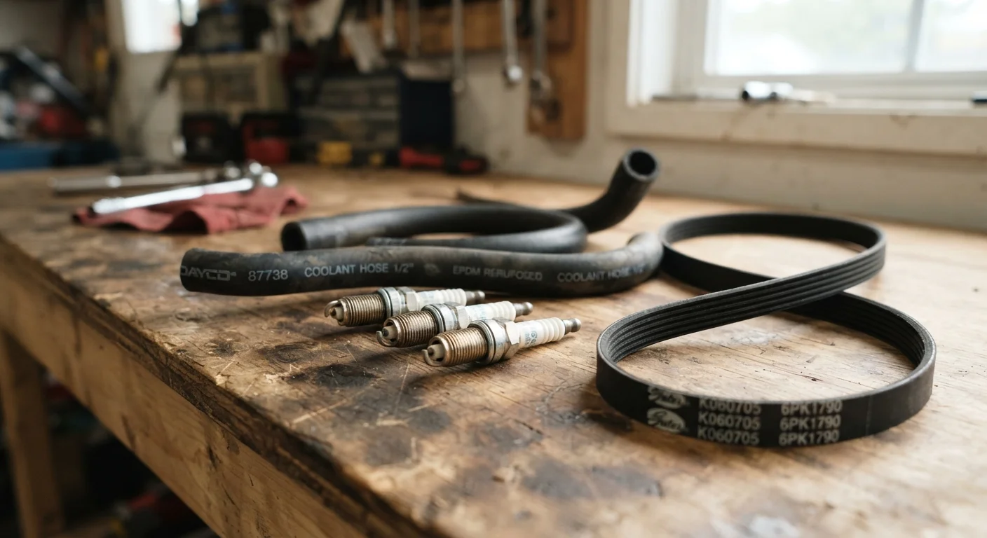 Spark Plugs, Belts, and Hoses: The Components Drivers Forget Until They Fail