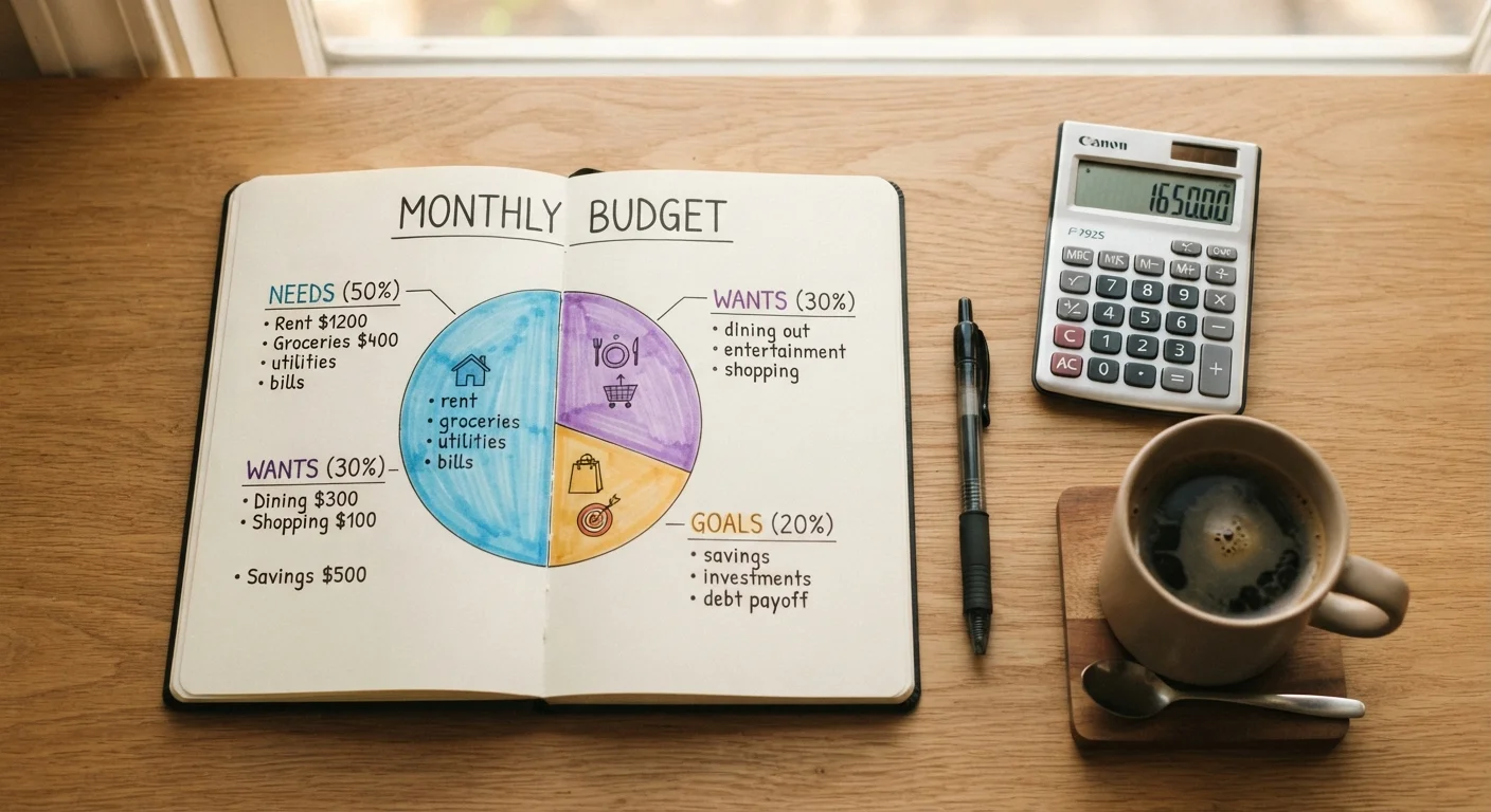 The 50/30/20 Budget Rule: How It Handles Saving and Debt Simultaneously