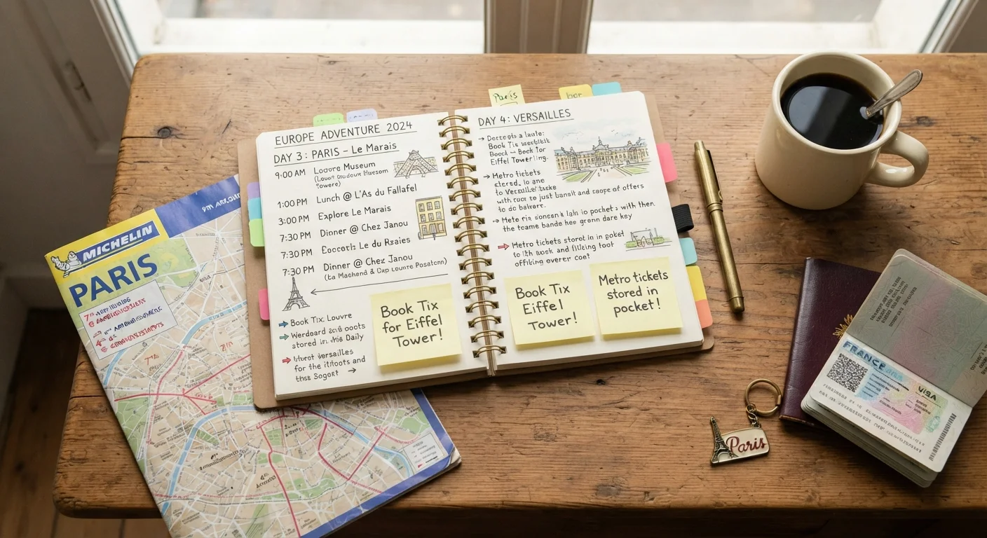 The Anatomy of a Well-Planned Trip Itinerary