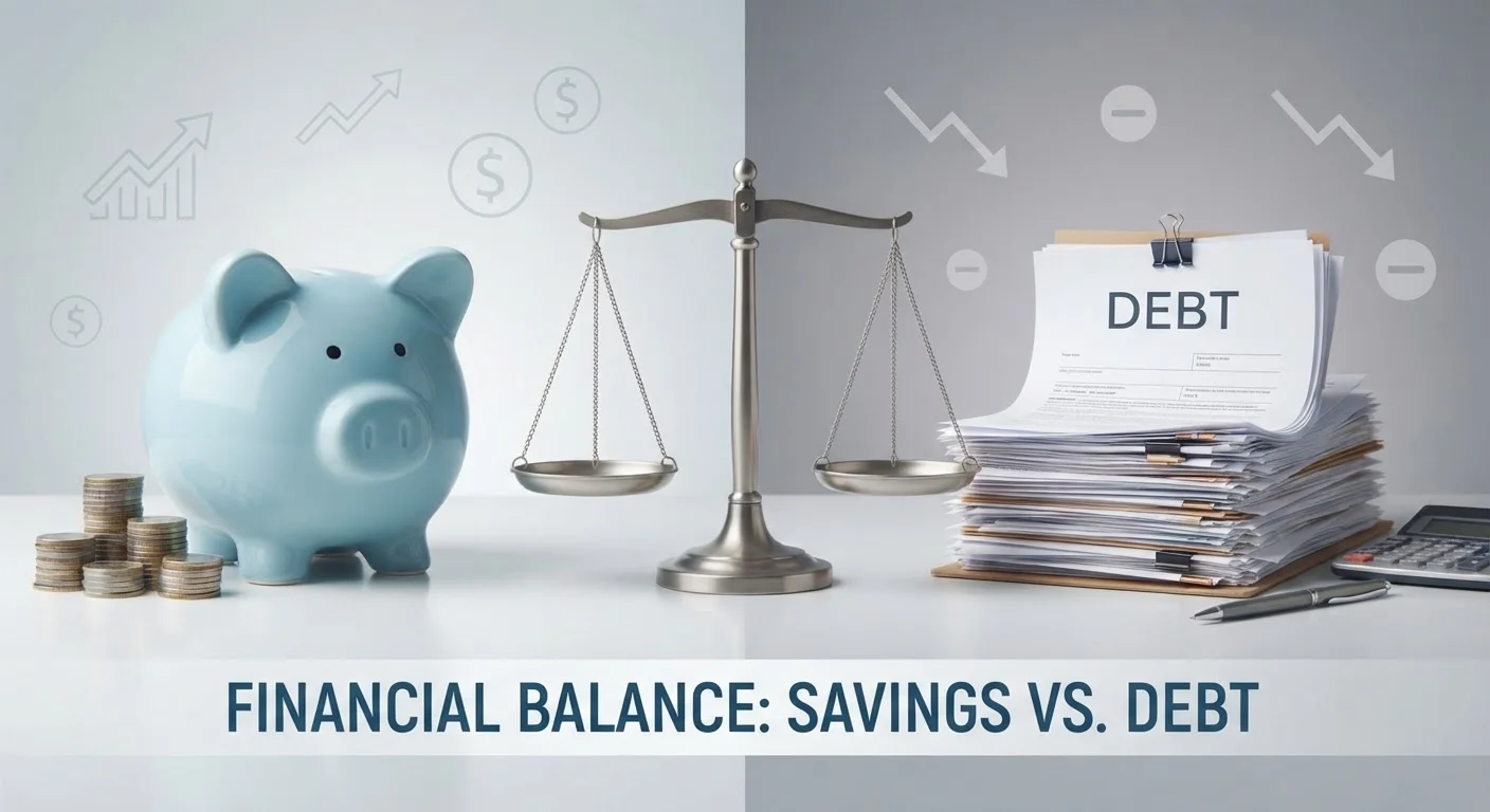 The Debt-First vs. Savings-First Dilemma: What the Math Actually Shows