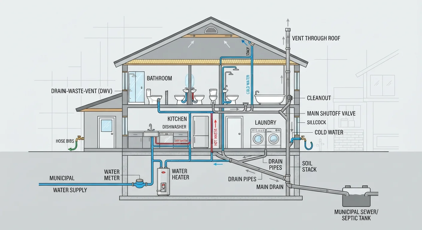 Understanding Home Plumbing: Supply Lines, Drain Systems, and How They Connect