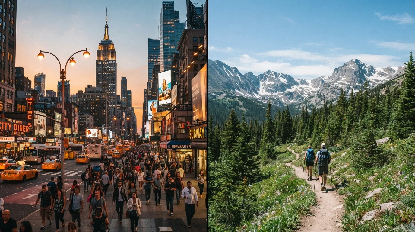 Urban Escapes vs. Remote Retreats: Choosing the Right Environment for Your Trip