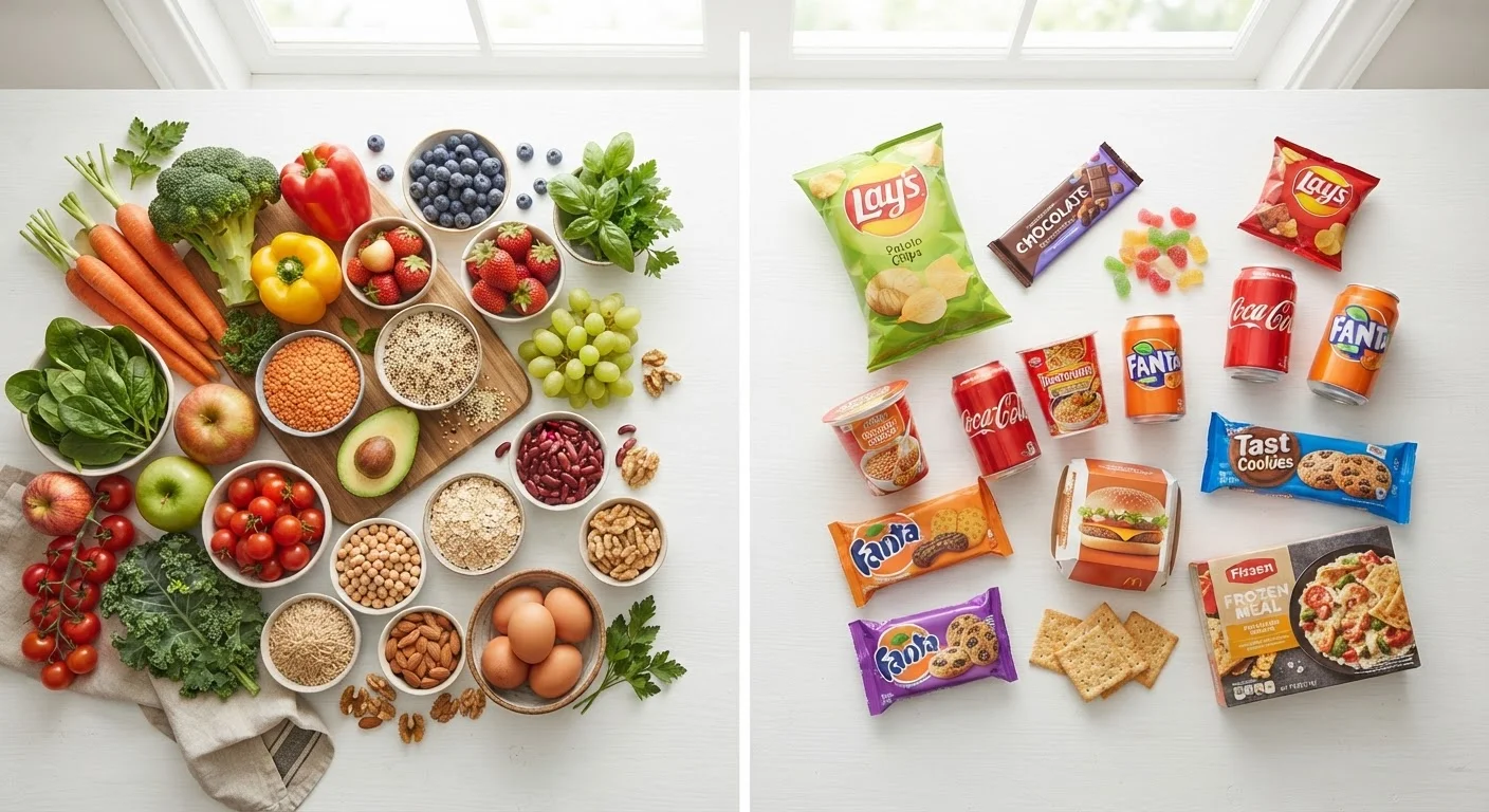 Whole Foods vs. Ultra-Processed Foods: What the Difference Means for Your Diet