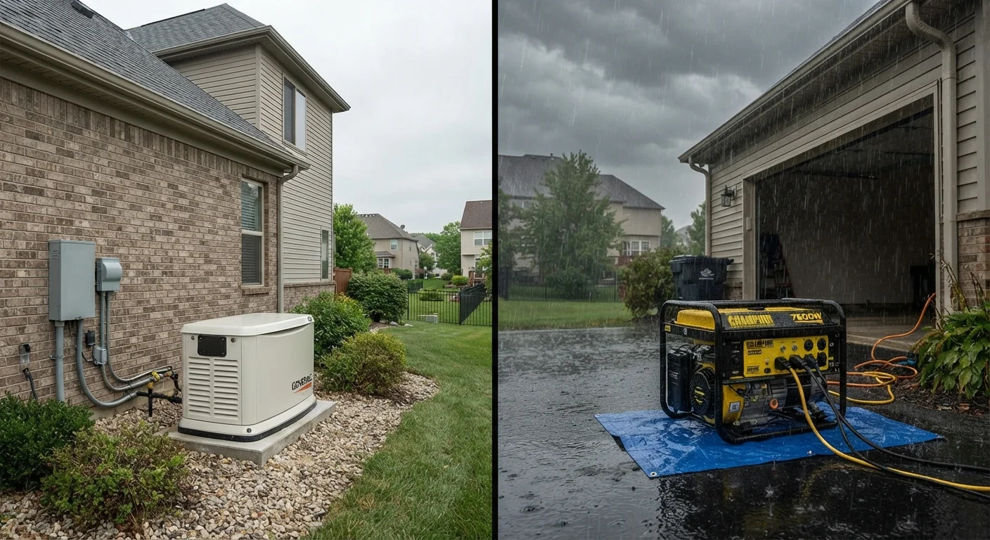 Whole-House Generators vs. Portable Units: What Homeowners Need to Weigh