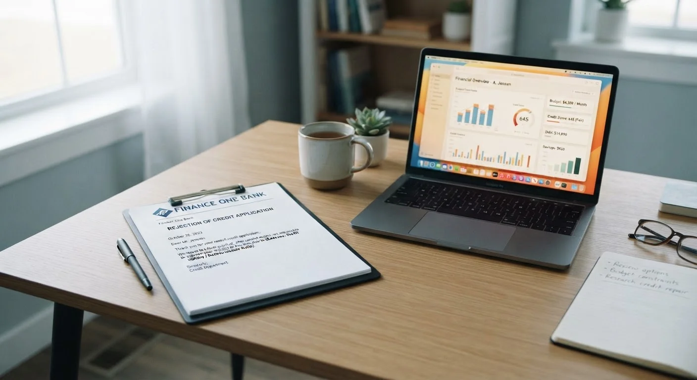 Why Your Credit Application Got Denied — and What to Do Next